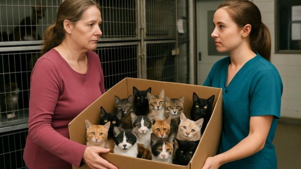 Frau gibt 16 Katzen im Karton ab – Tierheim seit Ferienbeginn überfüllt