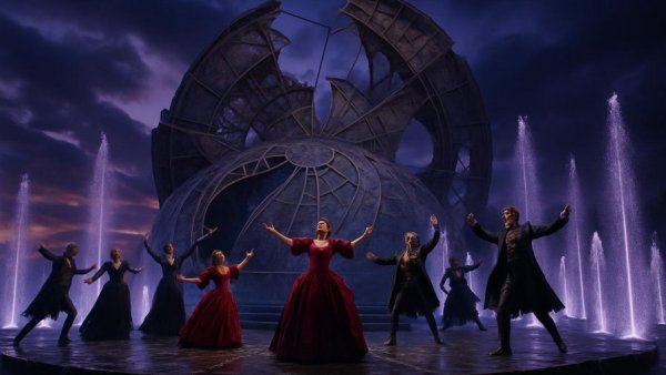 Bregenzer Festspiele La Traviata stunning outdoor opera scene