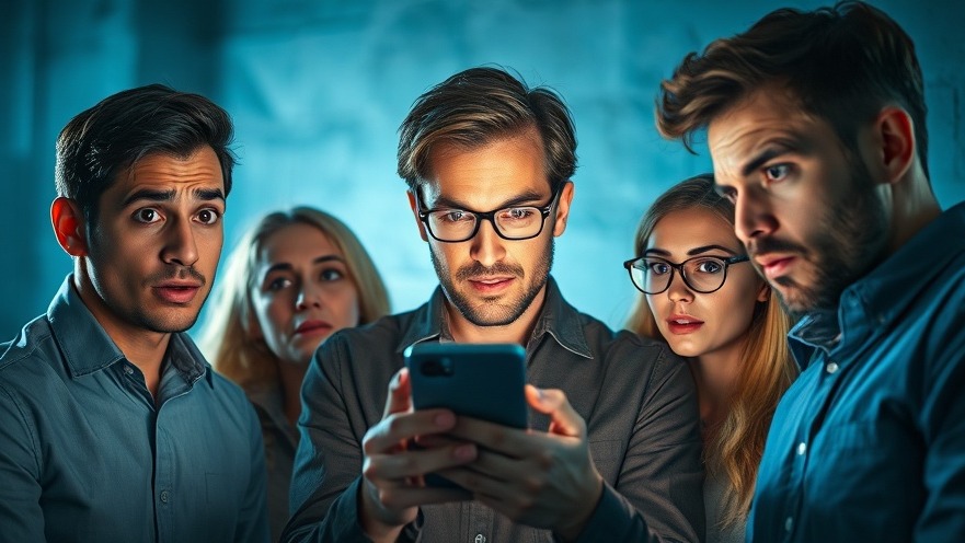Concerned individuals engaging with technology, highlighting Datenschutz Apple and digital privacy.