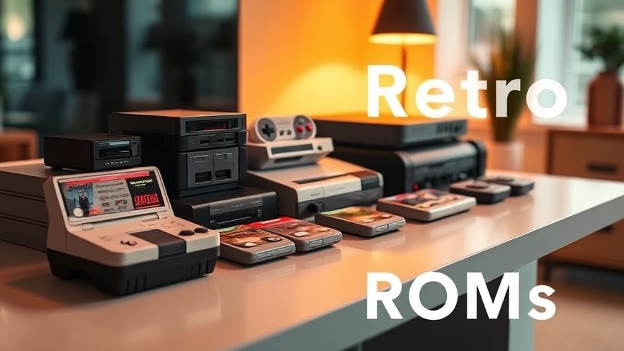 Nostalgic retro gaming consoles and cartridges highlighting Urheberrechte in digitale Inhalte.
