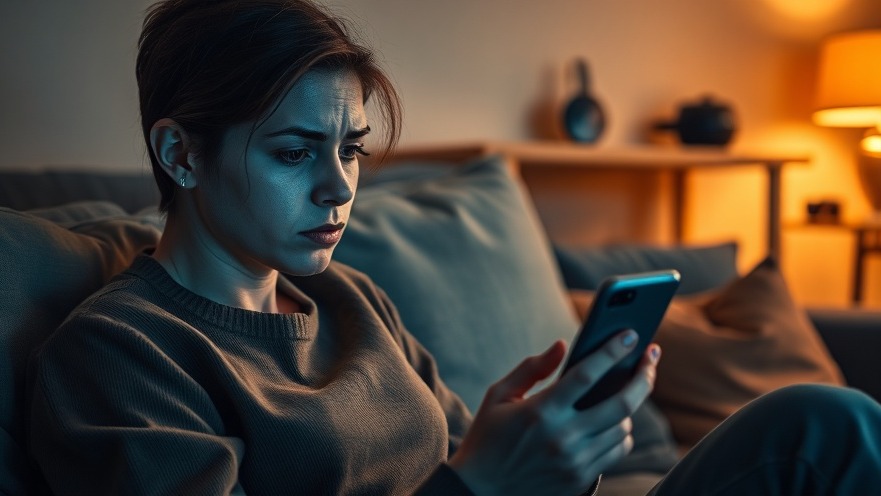 Person concerned about smart devices privacy while using Chromecast.