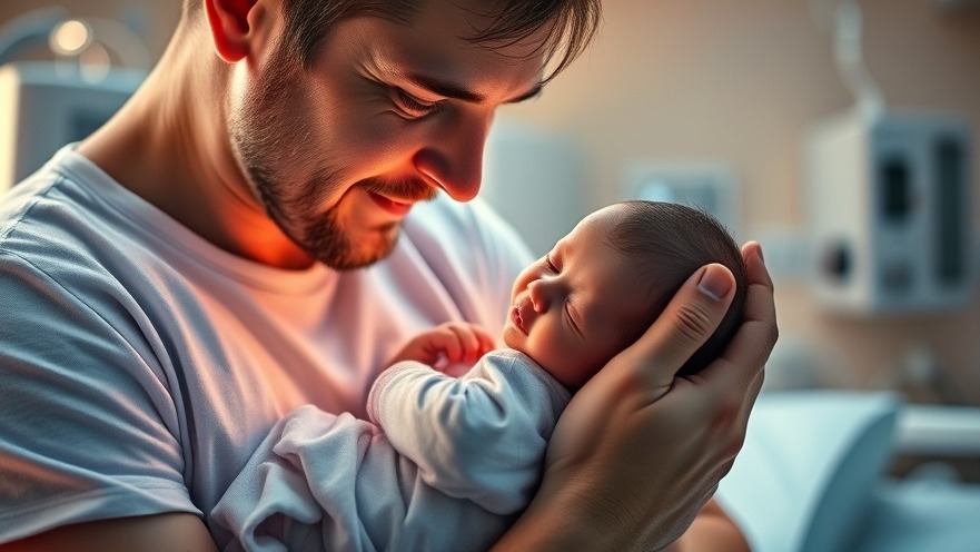 Emotionale Darstellung der medizinischen Versorgung für Frühgeborene in einem Krankenhaus.