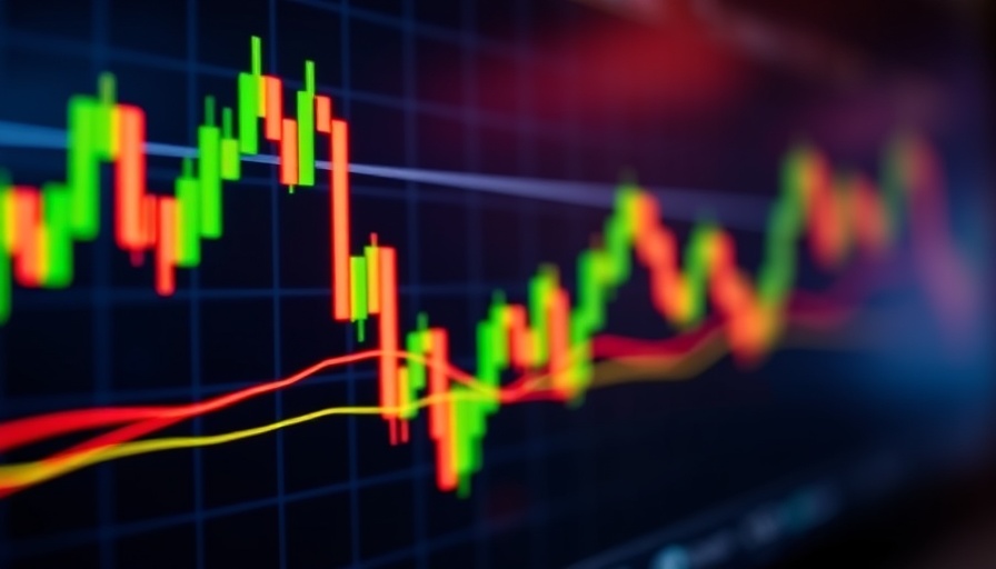 Dynamic market chart depicting stock market decline, Warren Buffett advice.