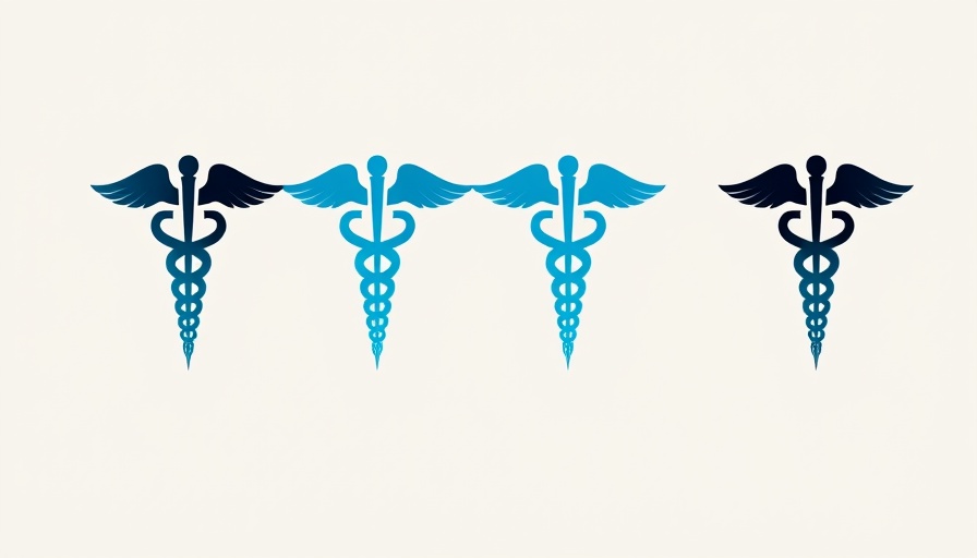 Caduceus symbols signify medical investigation.