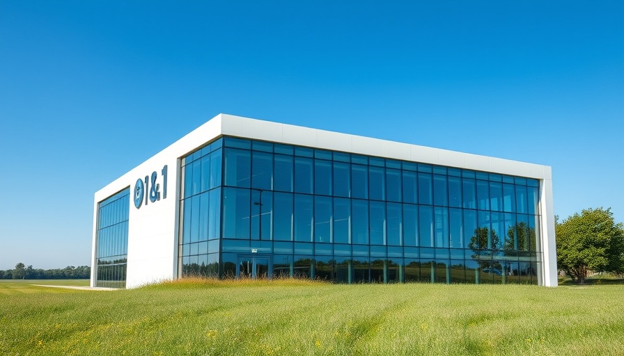 1&1 Unlimited-Tarife building exterior with modern design