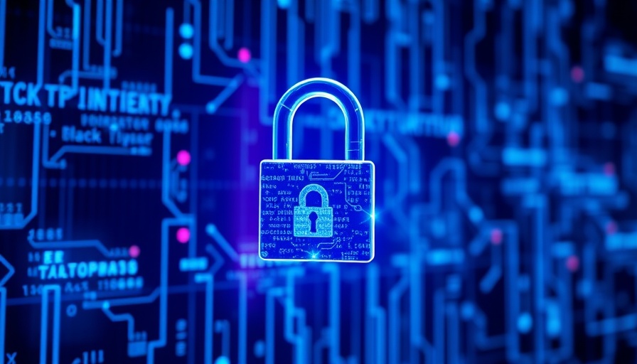 BMC Sicherheitslücke portrayal with digital locks and matrices.