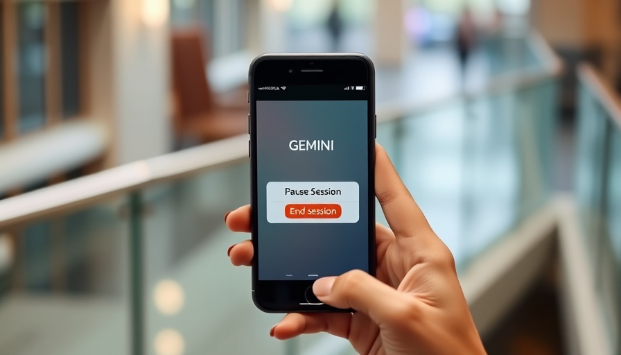 Smartphone showing Google Gemini interface for Verlauf löschen