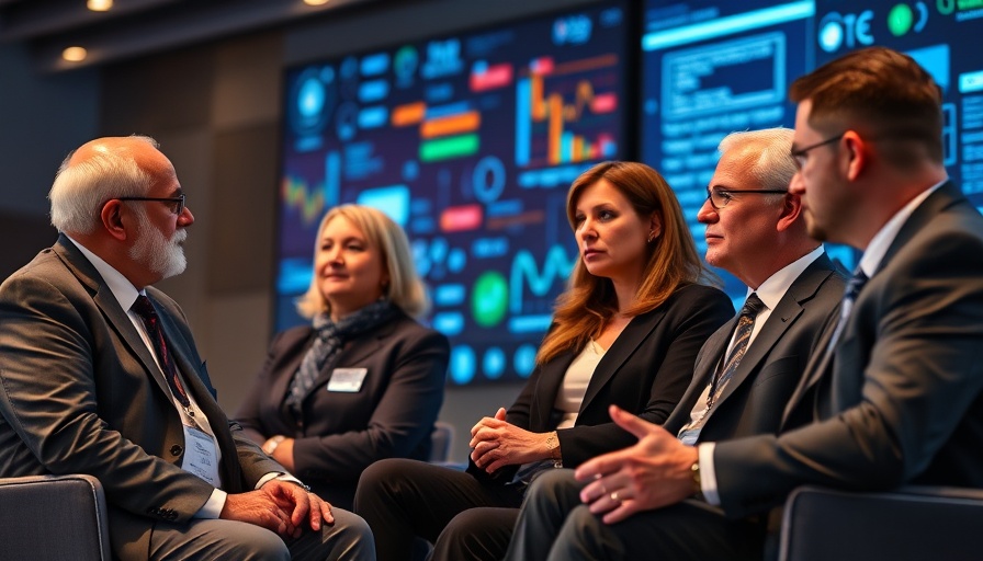 Cybersecurity panel discussion highlighting cyberresiliente Bevölkerung.