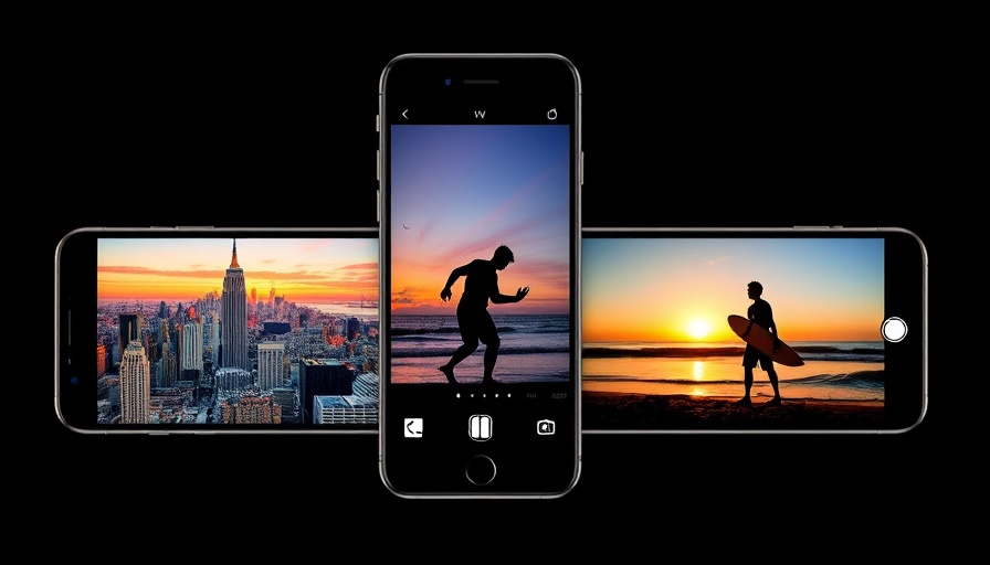 Luminar Photo Editor on Android phones displaying editing features.