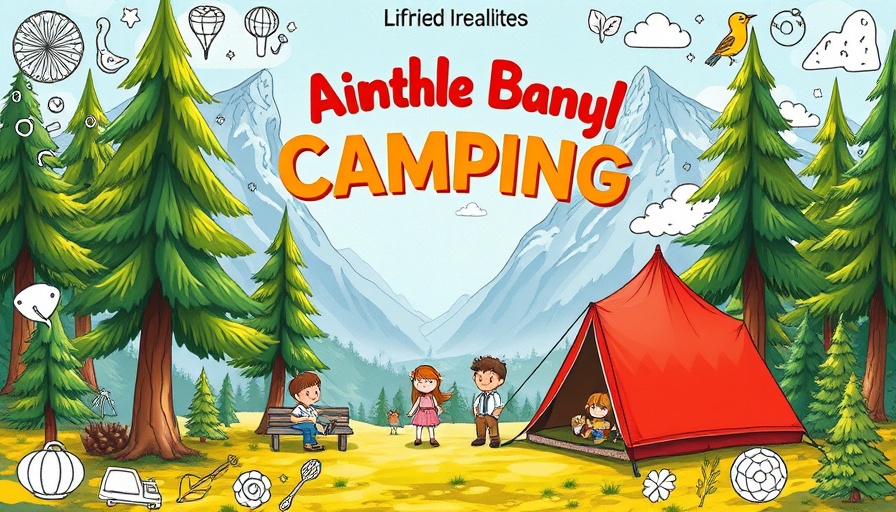 Sachbilderbuch für Kinder: Colorful outdoor adventure book cover.