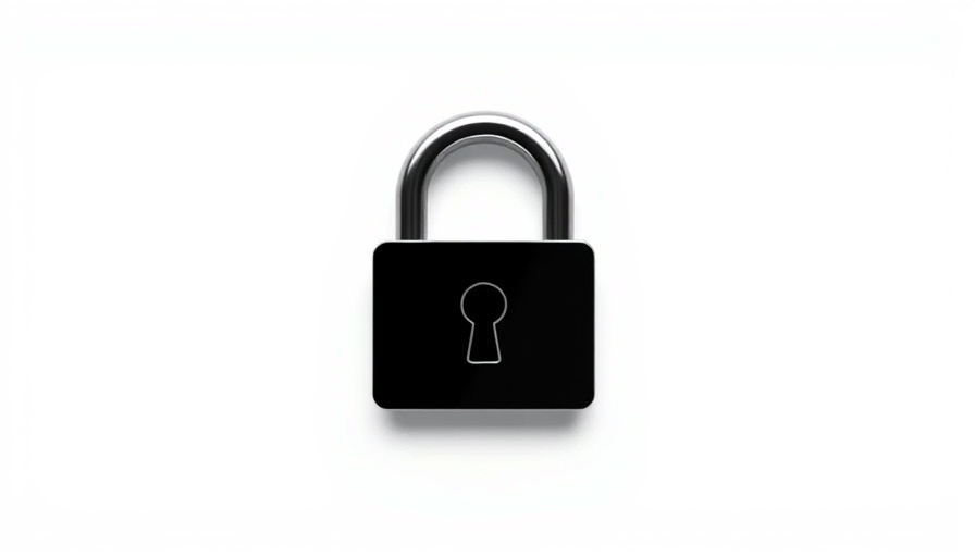 Sleek lock icon symbolizing Sticky Password security.