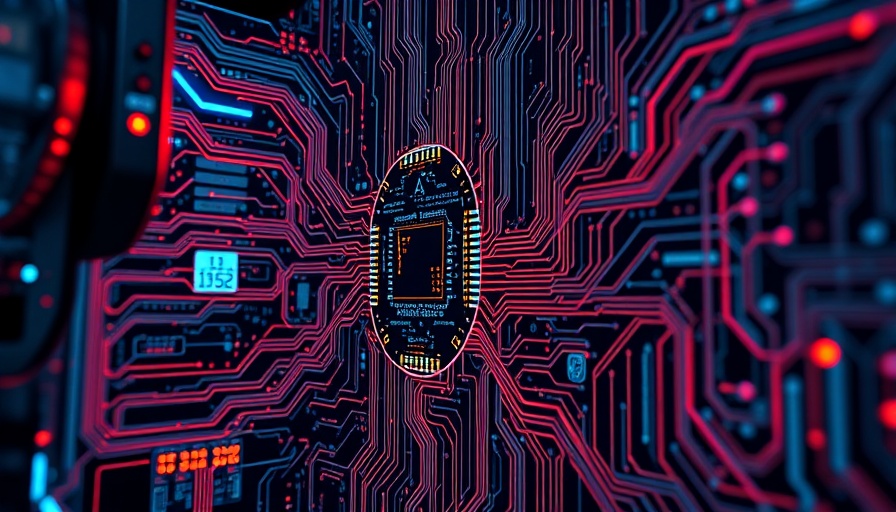 AI technology represented in a futuristic digital environment, related to KI-Schrott und Bug-Bounty-Programme.