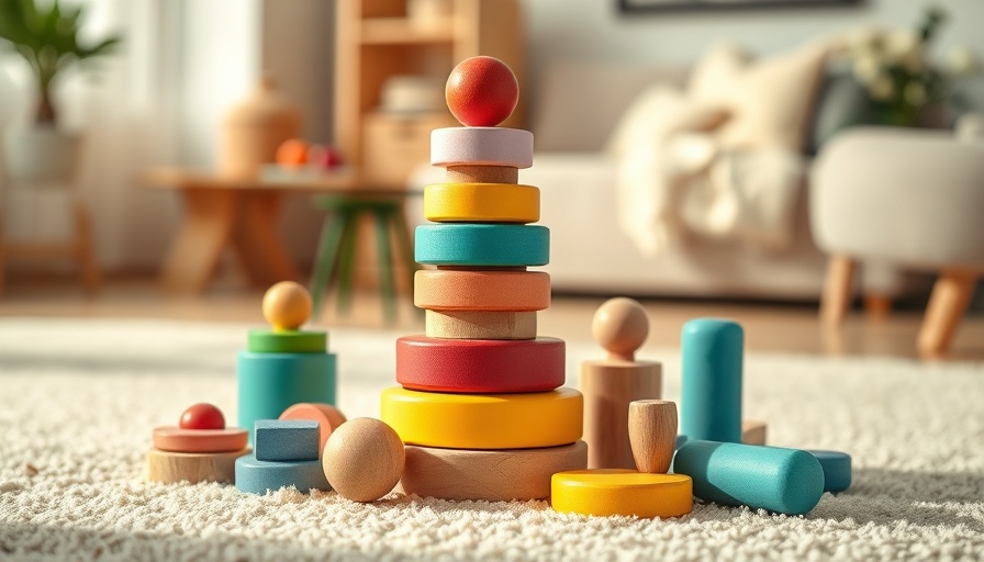 Creative GRIMM'S Concentric Circles Play Ideas with wooden toy tower.