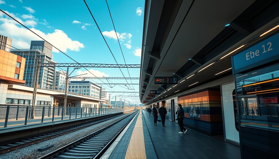 Zugausfälle Altona: Train station platform at Pinneberg with people and Nordbahn train.