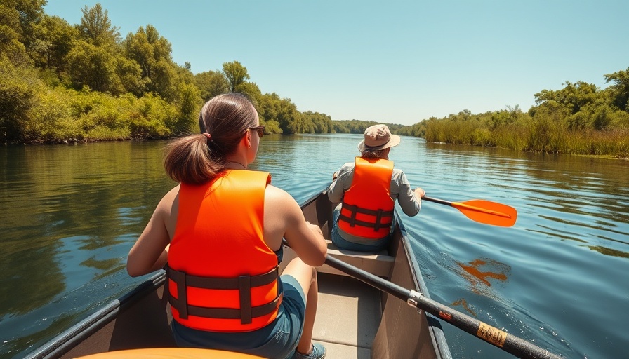 Exploring nature in Stormarn: Canoeing on a tranquil river.