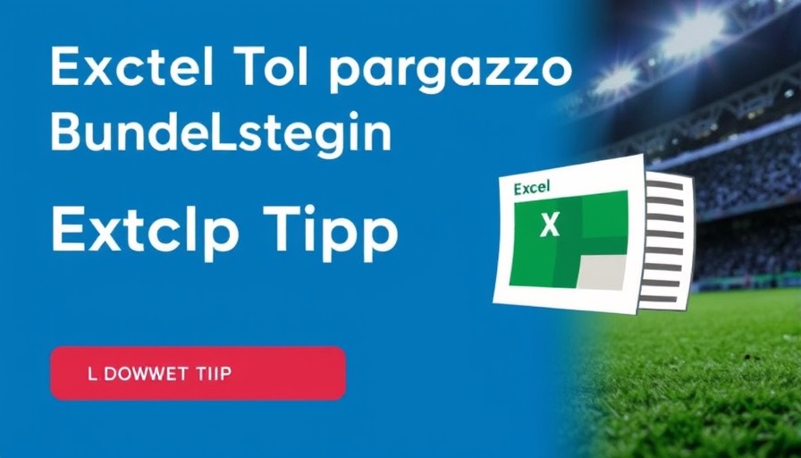 Excel-Tippspiel zur Fußball-Bundesliga