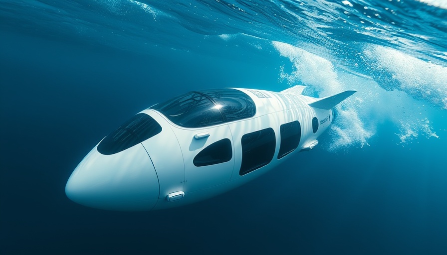 Titanic Tauchgang Sicherheitsbericht: Submersible under ocean.