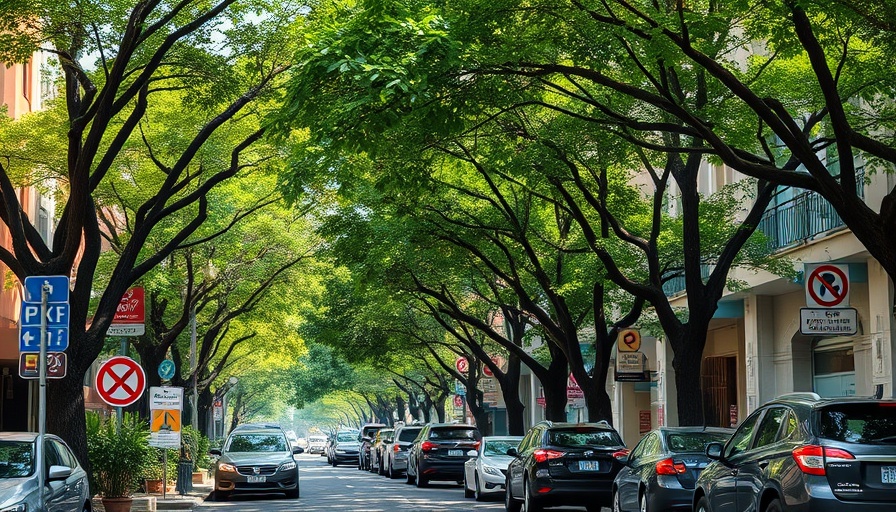 Serene shaded street in Stormarn with cars parked and lush green trees.