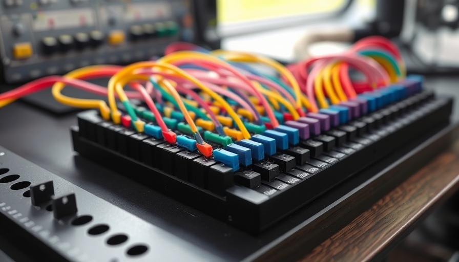 Fiber optic splice tray demonstrating Glasfaser Ausbau Deutschland setup.