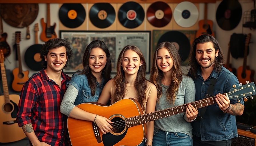 Musical scene from Die neue Serie The Runarounds on Amazon Prime Video.