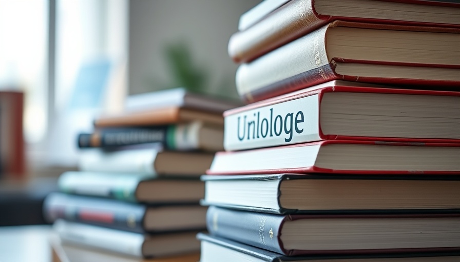 Medical textbooks on urology highlighting men's cancer screenings.