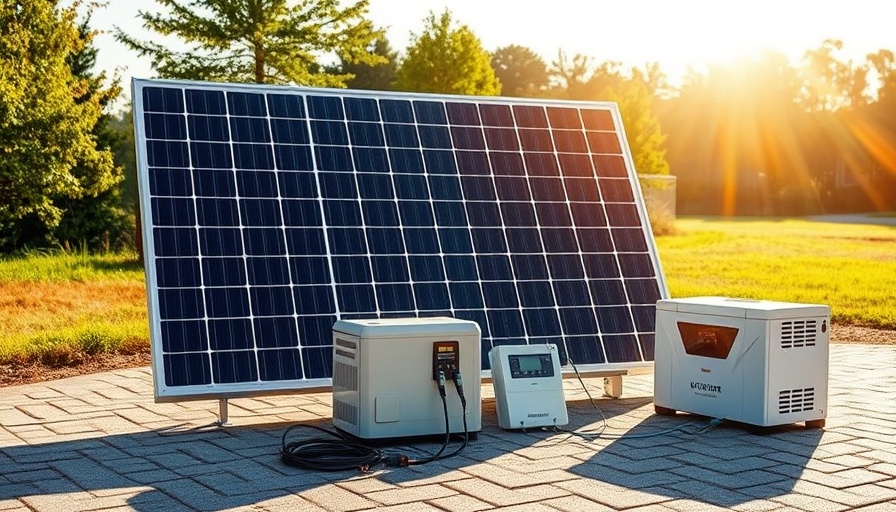 Balkonkraftwerk mit Speicher solar setup with panel and storage.