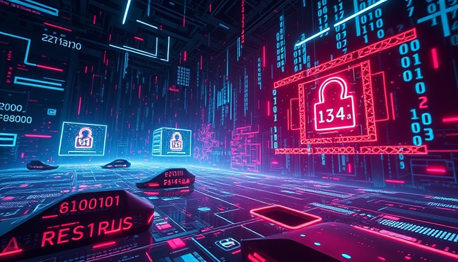 Künstliche Intelligenz Ransomware 2025 digital landscape.