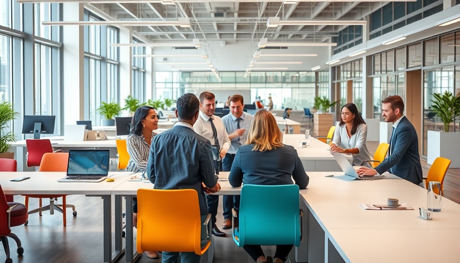 Modern open office space in Germany fostering innovation.