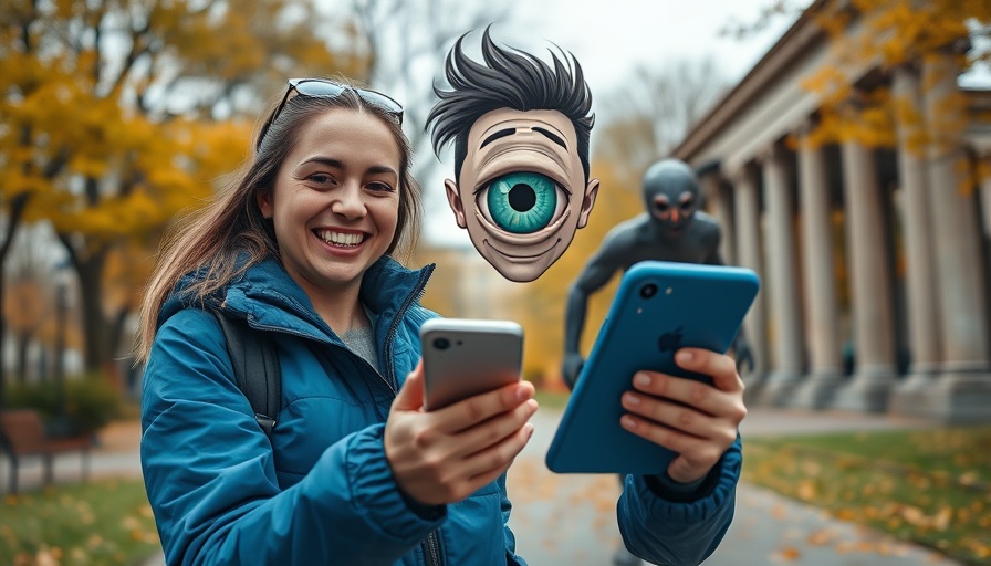 Surreal scene of EU-Überwachungspläne Chatkontrolle with giant eye figure.