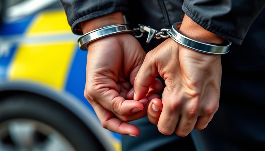 Raubversuch in Lübeck suspect arrested in handcuffs