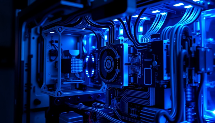 Quantencomputer mit 6.100 Qubits, detailed internal view.