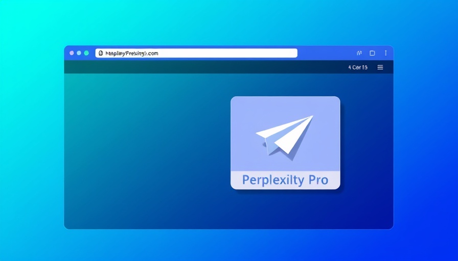 Perplexity Pro UI with email assistant pop-up, KI-Browser Comet von Perplexity.