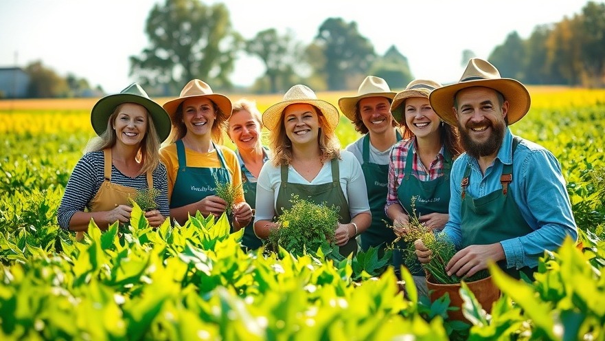 Nachhaltige Tierhaltung und Rinderzucht: Deutsche Bauern arbeiten gemeinsam im grünen Feld.