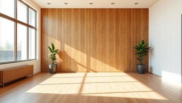 Modern room with sound-absorbing panel for homeowners