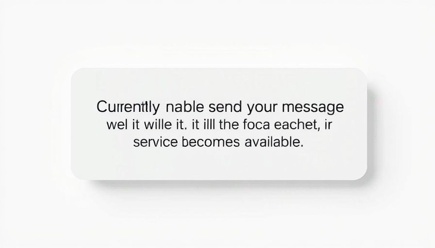 Notification alert regarding unable to send message fix.