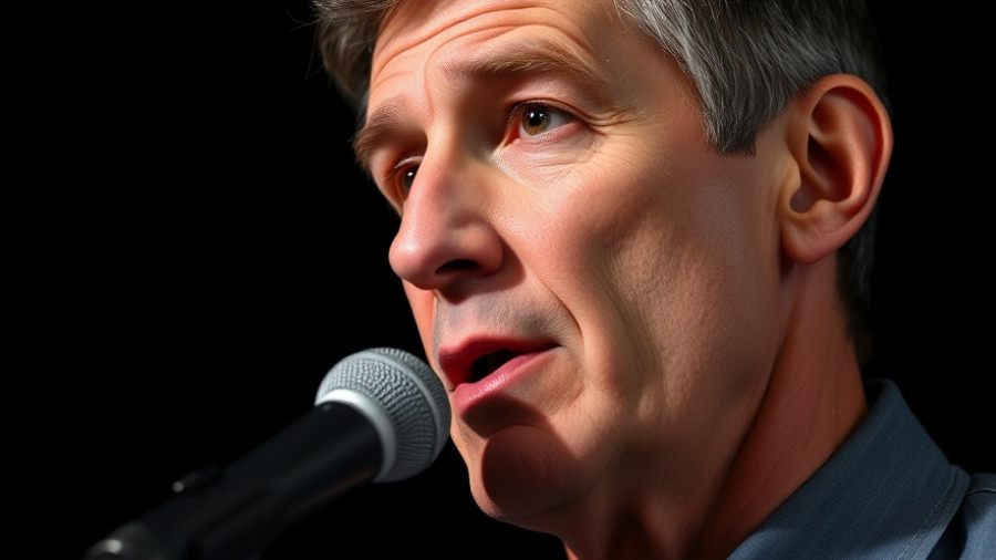 Close-up of a man speaking, focused expression, discussing fat burning food.