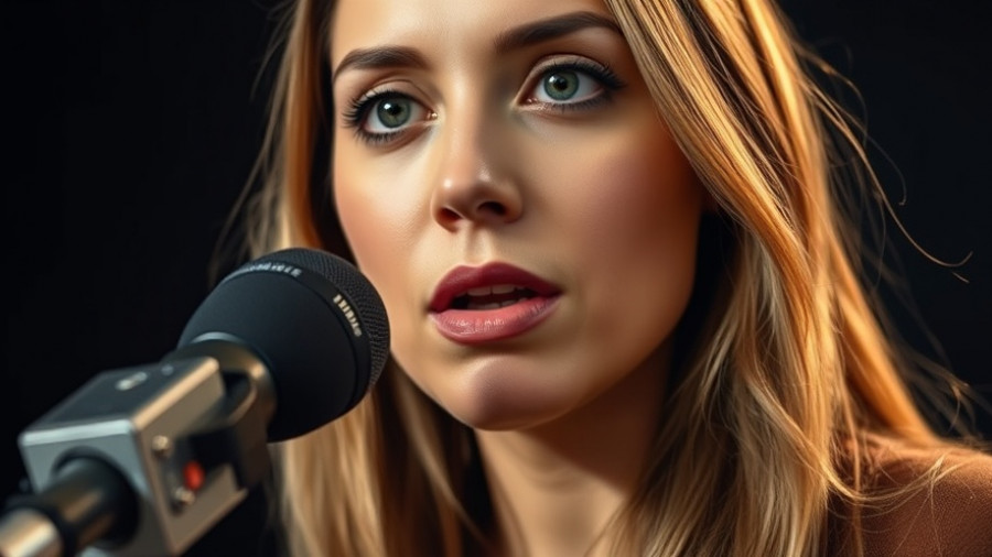 Woman discussing intermittent fasting for weight loss, close-up interview.