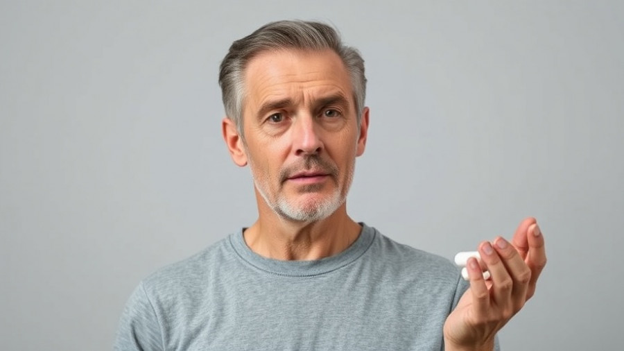 Middle-aged man discussing importance of magnesium for productivity, health insights.