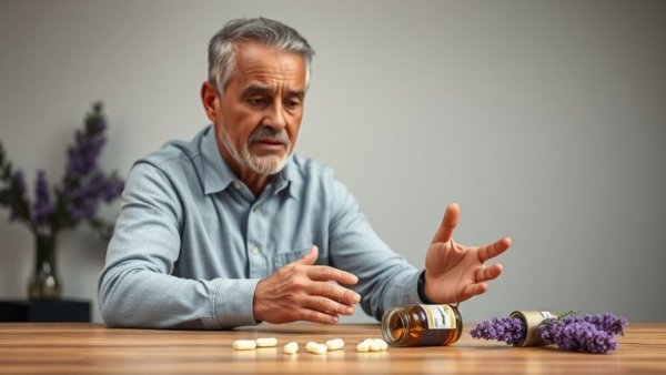 Informative talk on melatonin and mitochondrial health, featuring a supplement bottle.