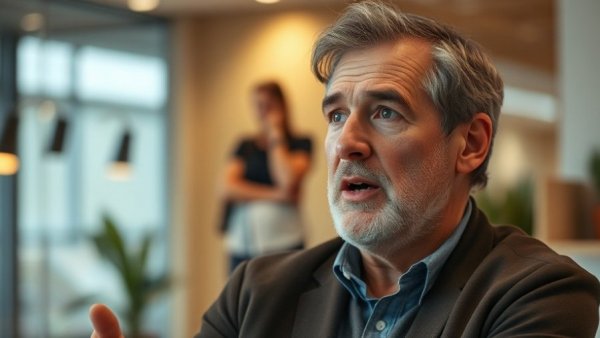 Middle-aged man discussing why loneliness cuts lifespan in half.