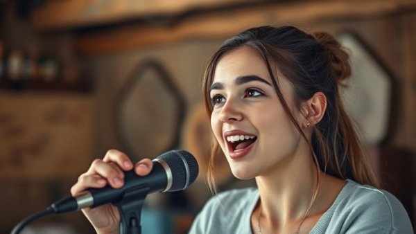 Vigorous exercise discussion in rustic studio setting.