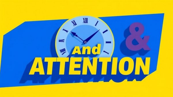 Time and attention graphic for stress management