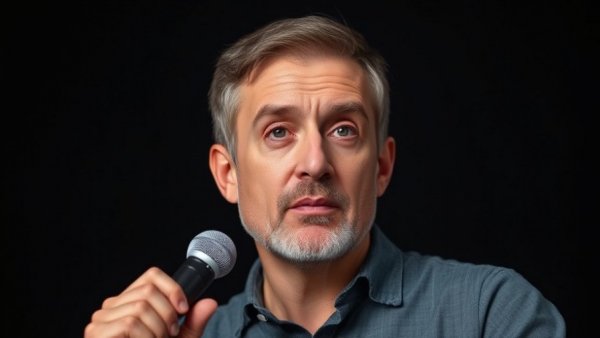 Middle-aged man discusses essential nutrients for productivity.