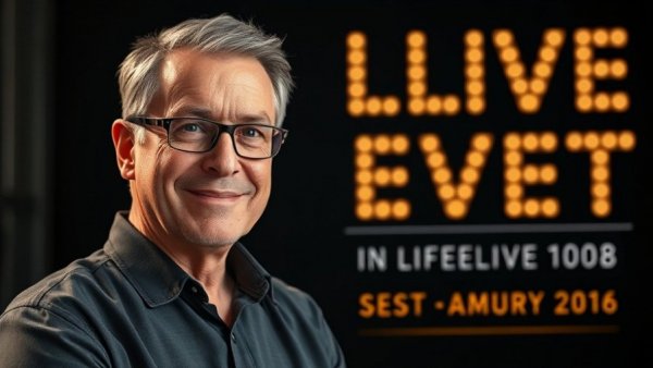 Intermittent fasting productivity live event announcement with professional speaker.