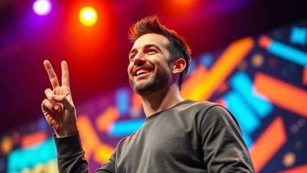 Time to Rise Summit speaker expressing confidence on stage.