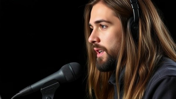 Person discussing the scary truth about alcohol and cancer on podcast.