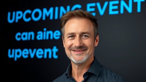 Intermittent fasting productivity promotion with confident man.