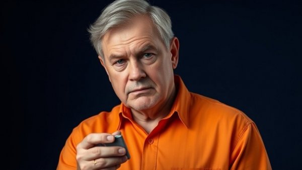 Man discussing collagen production foods with focus on health.