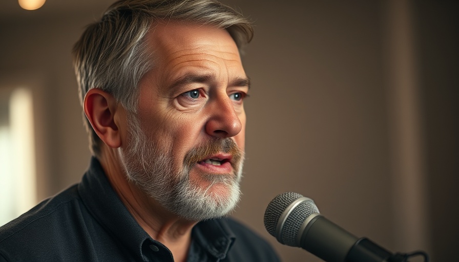 Middle-aged man discussing 'Why Most Autoimmune Diagnoses Are Wrong' in studio.