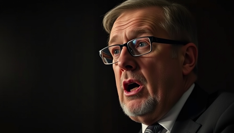 Middle-aged man speaking about why lying flat can make you sick.